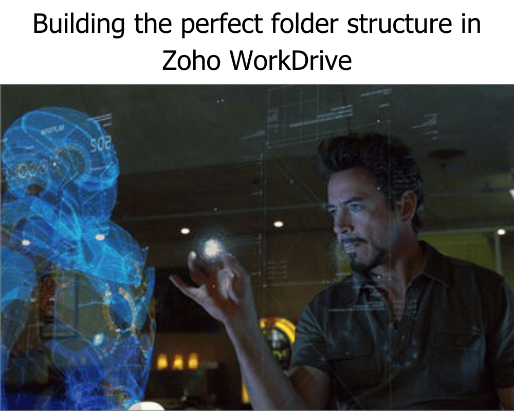 Zoho WorkDrive for Team File Organization